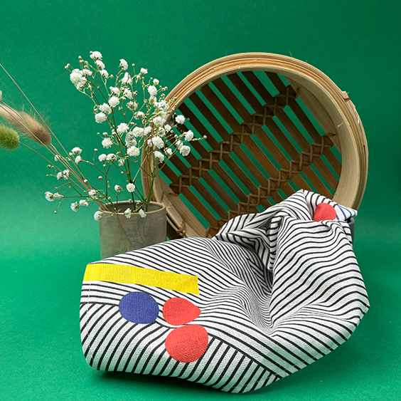 serviettes de table personnalisée en cretonne de coton 100%