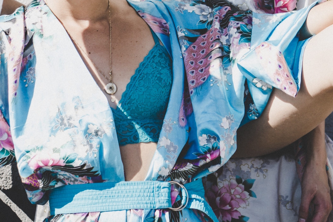impression textile sur mesure pour kimono personnalisé